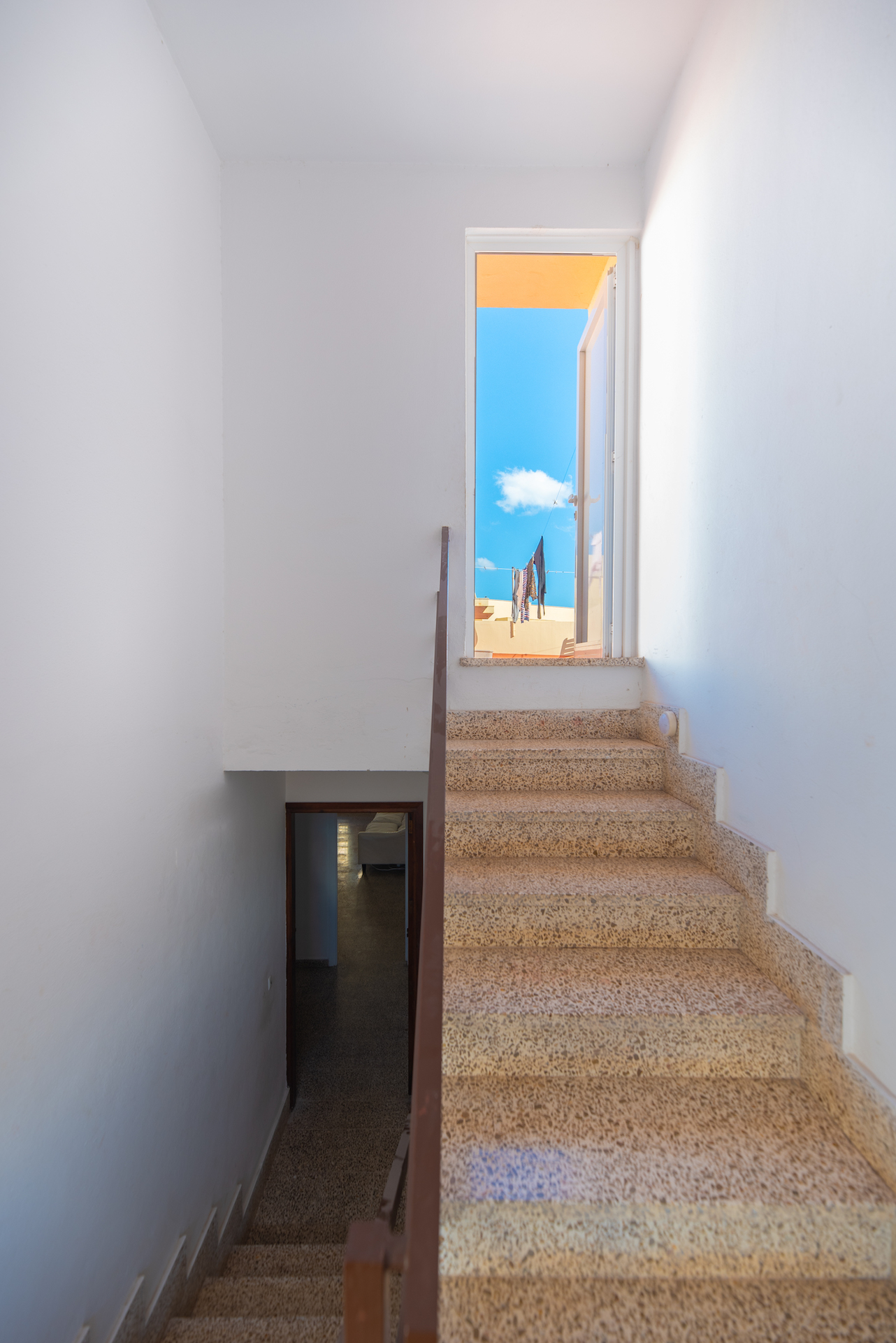 Resa estates ibiza for sale apartment 4 bedrooms stairs.jpg